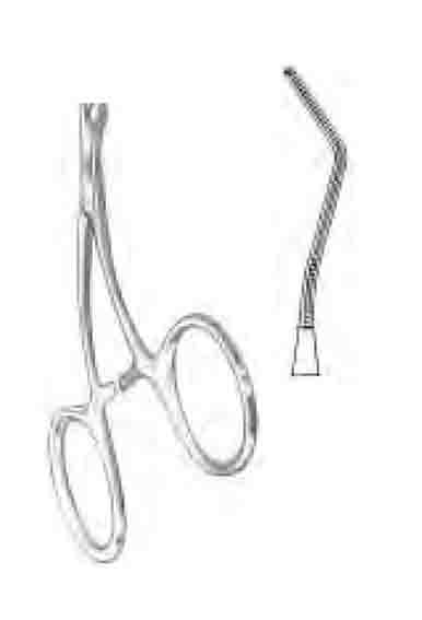 DE BAKEY-CASTANEDA TİTANYUM MİKRO VASKULER KLEMP  (B) 12 CM